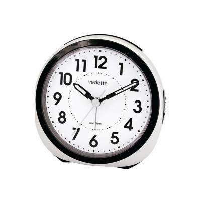 Silent Sweep Quartz Alarm Clock VR10103 - Vedette