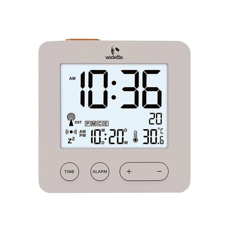 Digital Quartz Alarm Clock VR30063 - Vedette