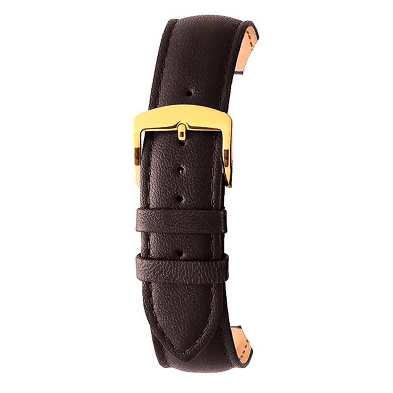Screen Brown Lambskin Leather Watch Strap 6330703 - Bracelet Rochet