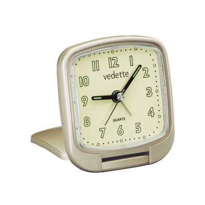Quartz Travel Alarm Clock 204.1014.07 - Vedette
