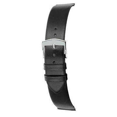 Trendy Black Lambskin Leather Watch Strap 6340001 - Bracelet Rochet