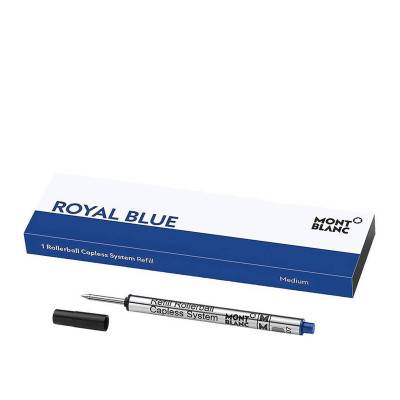 1 Capless Rollerball Refill (M), Royal Blue 128243 - Montblanc