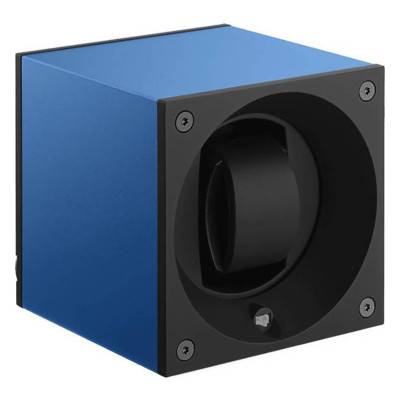 Ecrin rotatif Masterbox Aluminium Sapphire Blue - Swiss Kubik