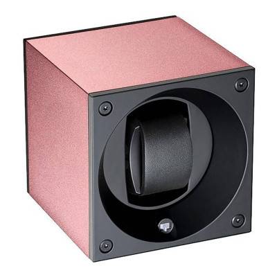 Masterbox Aluminum Pink Watch Winder - SwissKubik