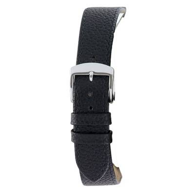 Lewis Black Leather Watch Strap 6120701 - Bracelet Rochet