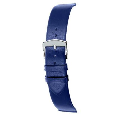 Trendy Sapphire Lambskin Leather Watch Strap - Bracelet Rochet