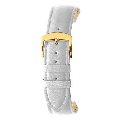 Screen White Lambskin Leather Watch Strap 6330702 - Bracelet Rochet