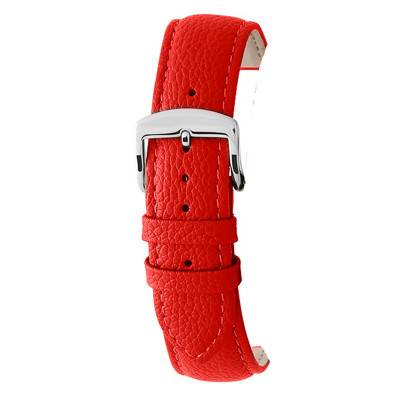 Bracelet de Montre Boston Cuir Rouge 6020305 - Bracelet Rochet
