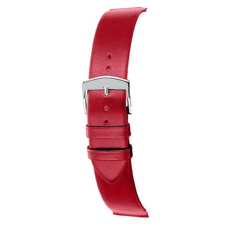 Trendy Red Lambskin Leather Watch Strap 6340005 - Bracelet Rochet