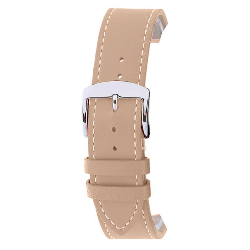 Manhattan Nude Leather Watch Strap 3021817XS02 - Bracelet Rochet