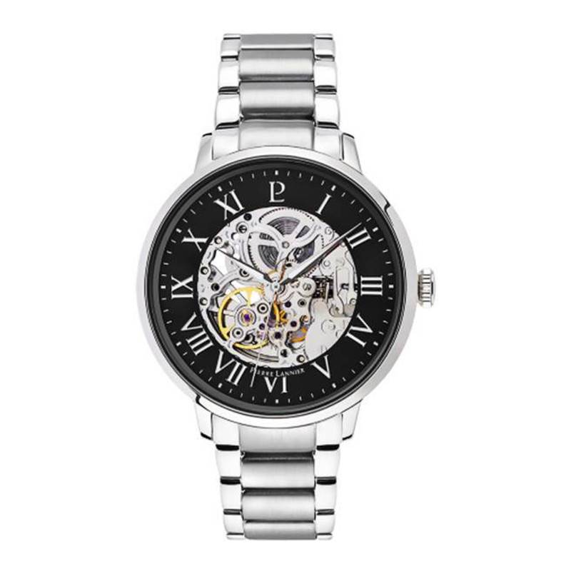 Men's Silver Steel Automatic 317B131 Watch - Pierre Lannier