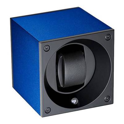 Ecrin rotatif Masterbox Aluminium Navy Blue - Swiss Kubik