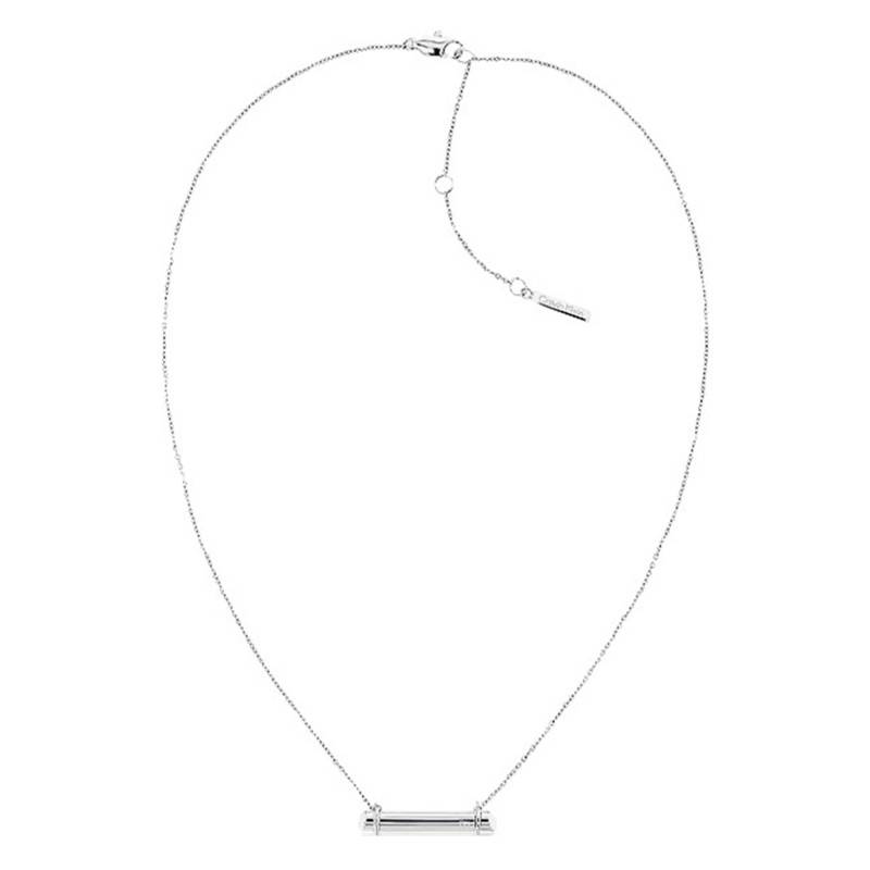 Grey Sculptural Necklace, Length 50 cm to 55 cm - 35000013 - Calvin Klein