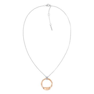Two-Tone Stainless Steel Ethereal Metals Necklace, Length 45 cm to 50 cm - 35000580 - Calvin Klein