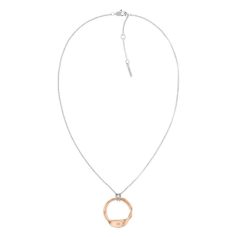 Two-Tone Stainless Steel Ethereal Metals Necklace, Length 45 cm to 50 cm - 35000580 - Calvin Klein