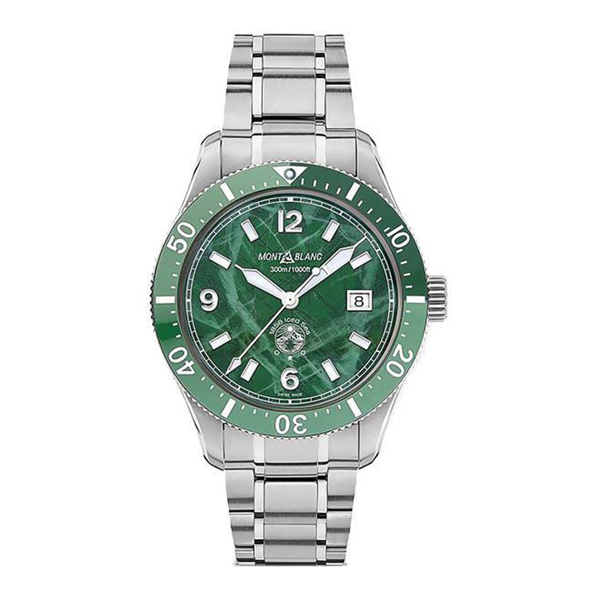 Montre 1858 Iced Sea Automatic Date MB129373-Montblanc - Ocarat