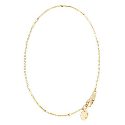 Bracelet Or Jaune 750 saturne, Longueur 18 cm - Caterina B