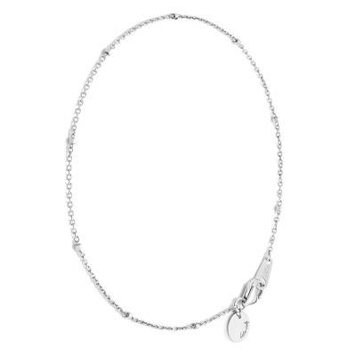 750/1000 White Gold Saturn Bracelet, 18 cm Length - Caterina B