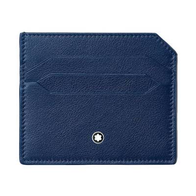 Porte-cartes Bleu 6cc Meisterstück MB130060 - Montblanc