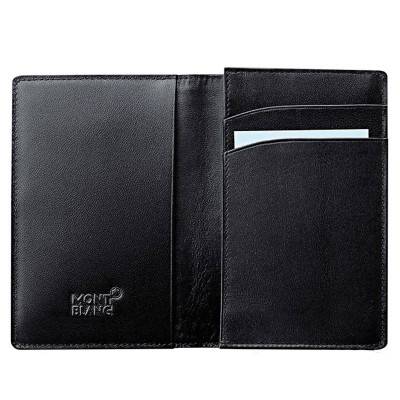 Porte-cartes noir en cuir 14108 - Montblanc