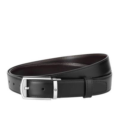 Ceinture réversible noire & marron 30mm 126020 - Montblanc