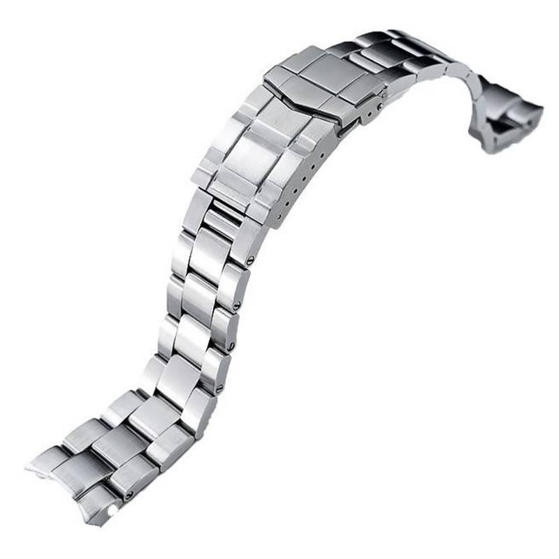 Super 3D Oyster Watch Strap SS201805B065 20mm - Strapcode