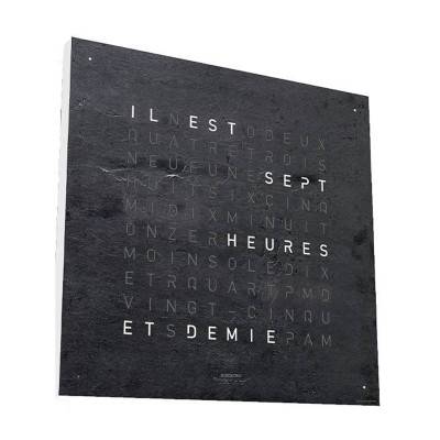 Horloge Qlocktwo Classic Creator's Edition Metamorphite - 45 cm - Qlocktwo