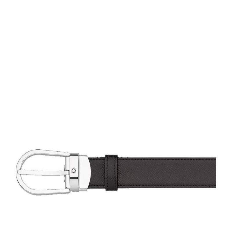 Black & Brown Reversible Business Belt 113834 - Montblanc