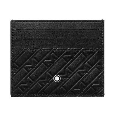 Porte-cartes noir 6cc M_Gram 4810 - MB128640 - Montblanc