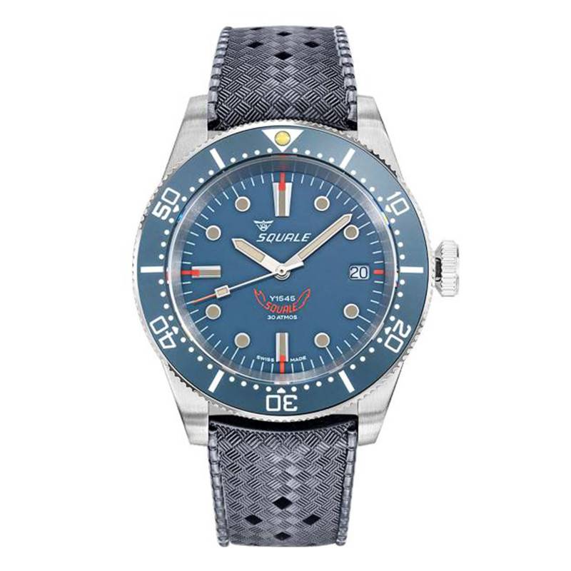 Watch 1545 Grey Rubber 1545GG.HTG - Squale