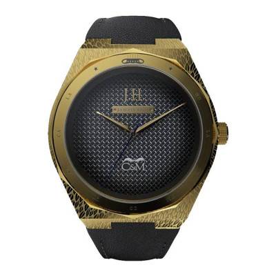 Montre Johnny Hallyday Jamais Seul Quartz Dorée Edition Numérotée - Col&MacArthur