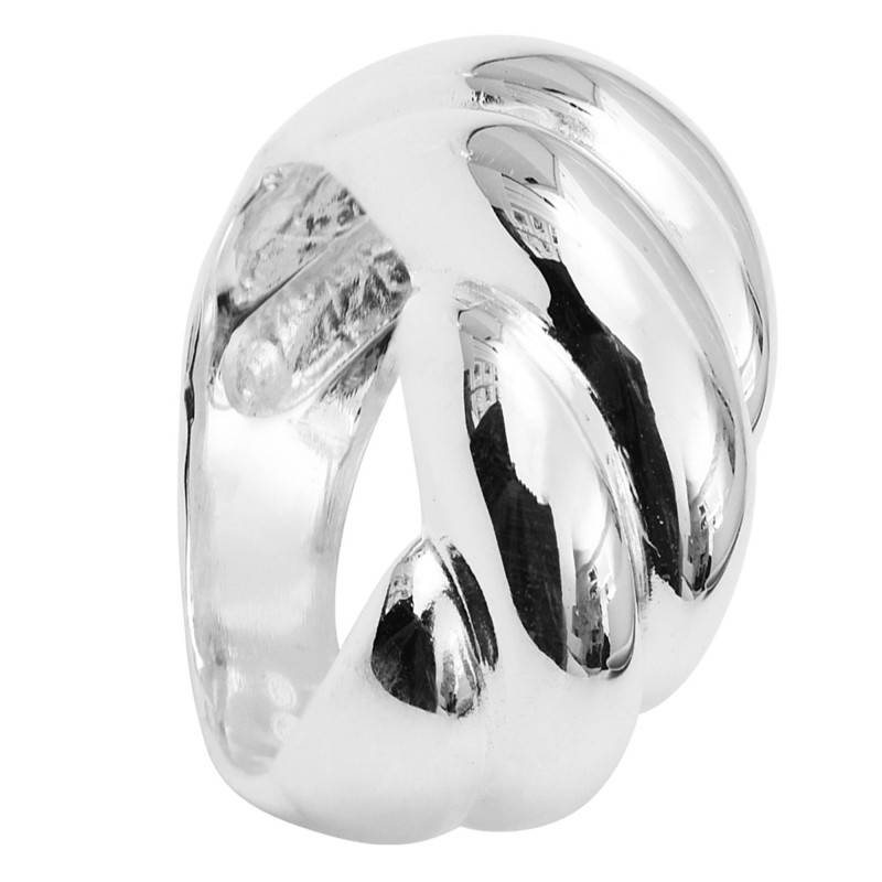 925 Silver Twisted Ring - Clio Blue