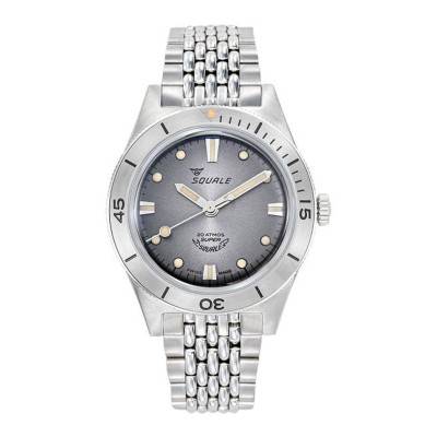 Montre Super-Squale Sunray Grey Bracelet SUPERSSG.AC - Squale