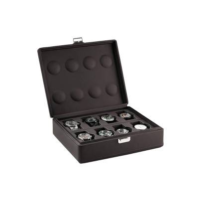 Boîte à montres Valigetta 8 Compact Chocolat 05017.MSIL - Scatola del Tempo