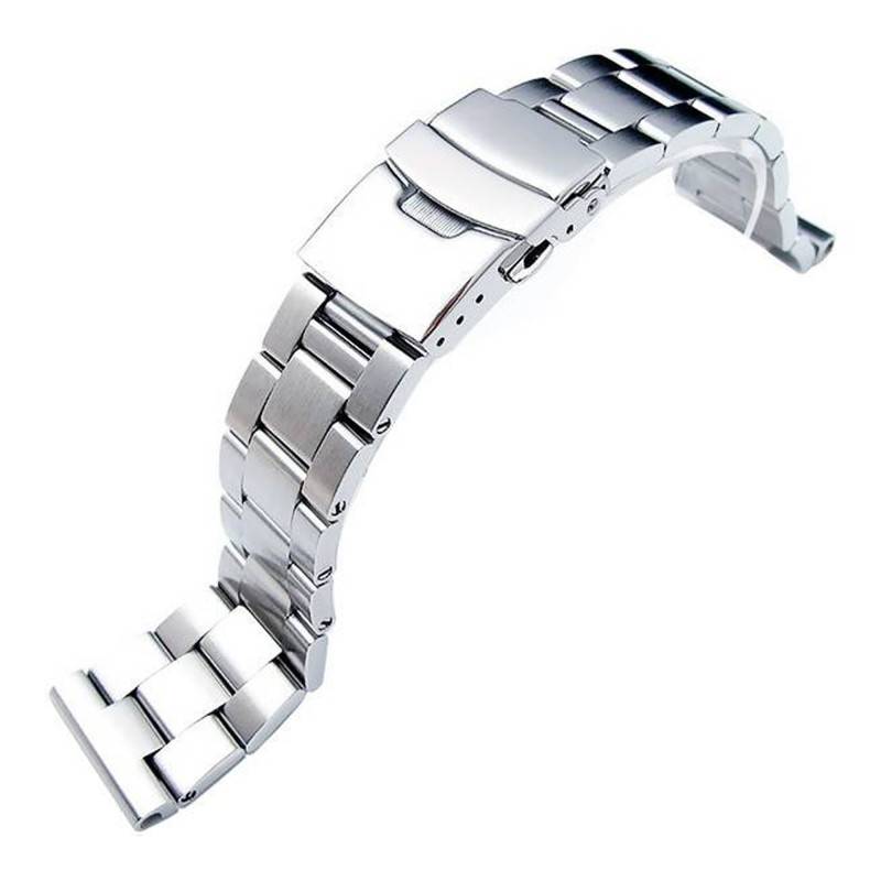 Super-O Boyer SS221803B019S 22mm Watch Strap - Strapcode