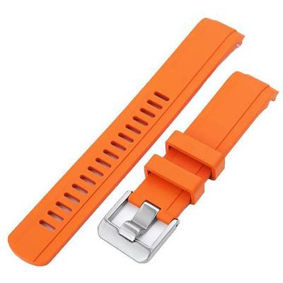 Bracelet de montre Crafter Blue CB13J-20A20BRU Orange 20mm - Strapcode