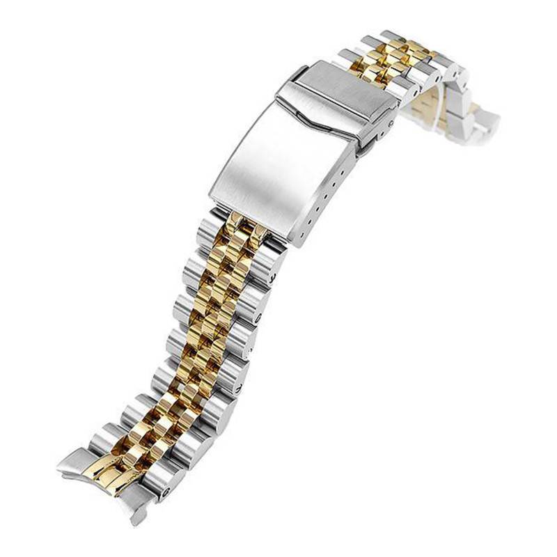 Angus-J Louis JUB SS201820PGD064 20mm Watch Bracelet - Strapcode