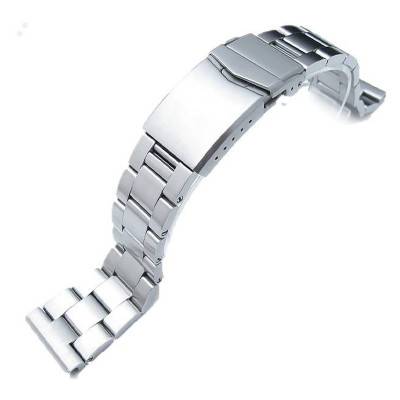 Bracelet de montre Super-O Boyer SS221820B019S 22mm - Strapcode