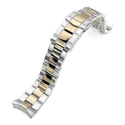 Super-O Boyer SS221805P2G019 22mm Seiko Watch Bracelet - Strapcode