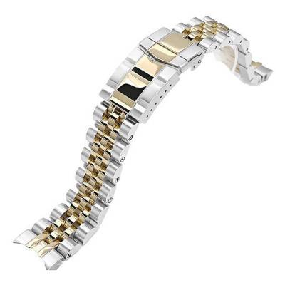 Bracelet de montre Angus-J Louis JUB SS201805P2G067 20mm - Strapcode