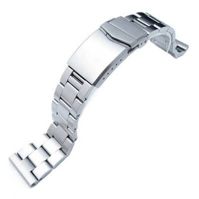 Bracelet de montre Super-O Boyer SS211820B044 21.5mm - Strapcode