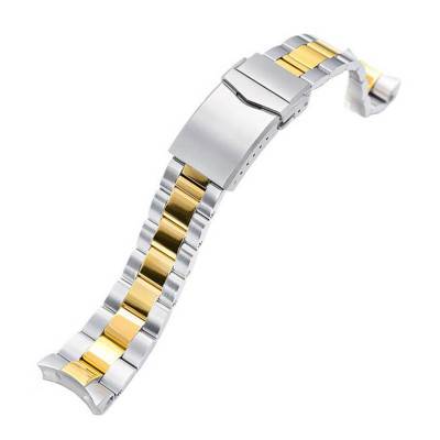 Strapcode Super-O Boyer SS221820PGD019 22mm Watch Strap - Strapcode