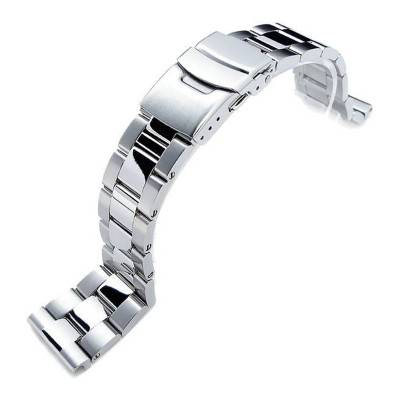 Bracelet de montre Super-O Boyer SS221803BPS019S 22mm - Strapcode