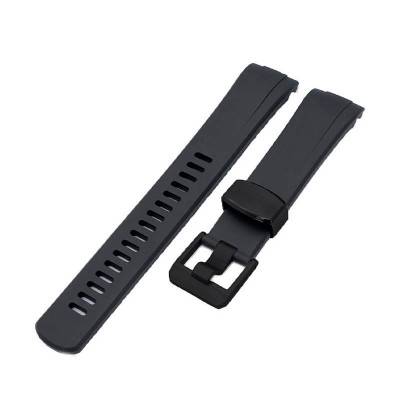 Bracelet de montre Crafter Blue CB08A-22A20BBKRU Noir 22mm - Strapcode