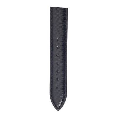 Black Grained Strap for Antarès Series 17048 - Herbelin