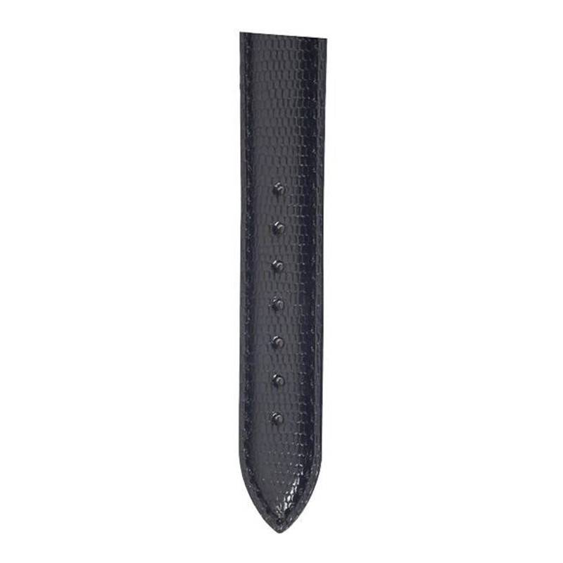 Black Grained Strap for Antarès Series 17048 - Herbelin
