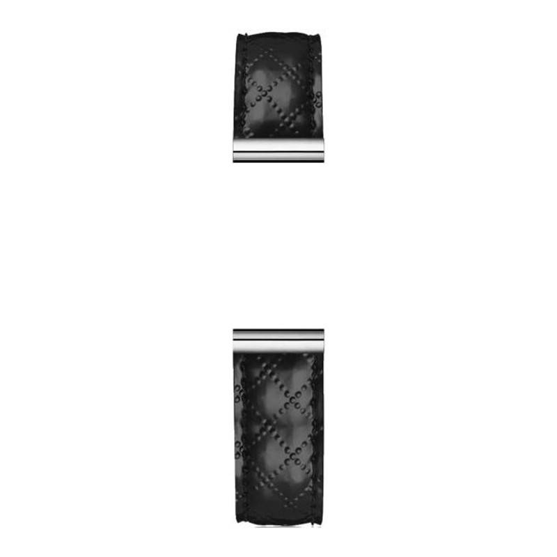 Black Softy Puntorato Watch Strap - Herbelin