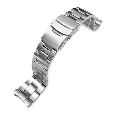 Super-O Boyer 316L Stainless Steel Watch Bracelet SS221803B019 22mm Seiko - Strapcode