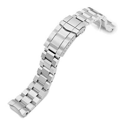 Bracelet de montre Hexad Stainless Steel SS201805B054 20mm - Strapcode
