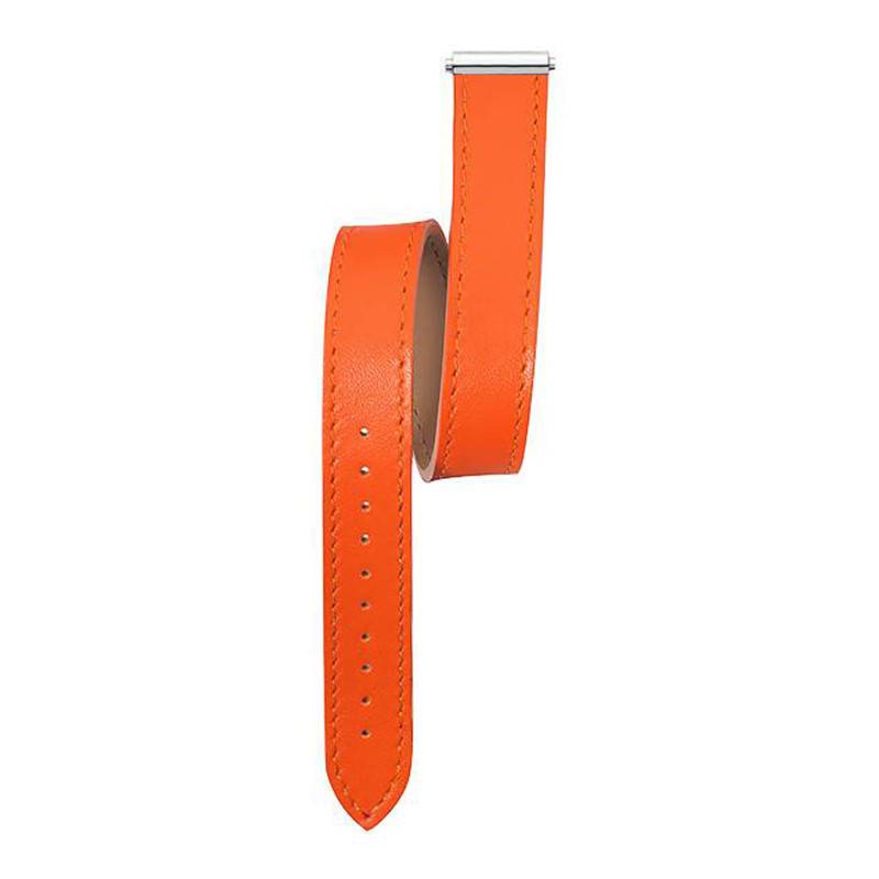 Orange Leather Strap for Antares Interchangeable Series - Herbelin